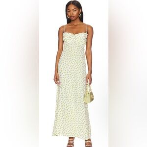 NWT FAITHFULL the brand Gita‎ Floral Print Maxi Dress